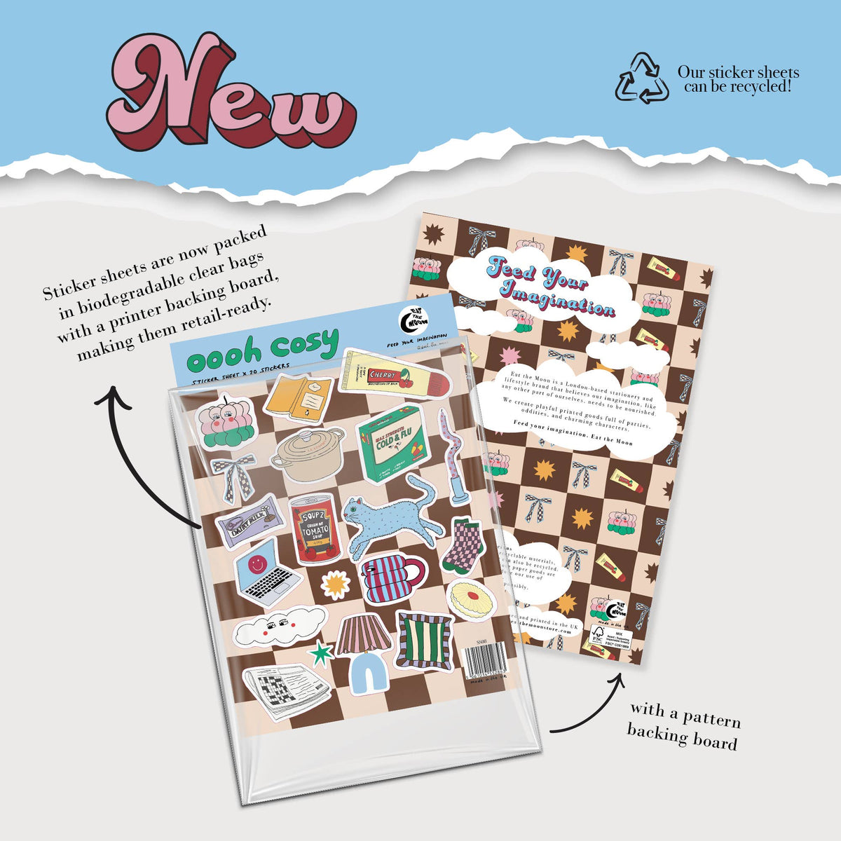 Oooh Cosy Sticker Sheet