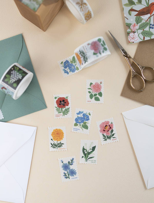 Florals Perforated Washi Tape