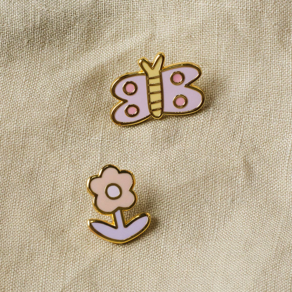 Butterfly Enamel Pin Badge
