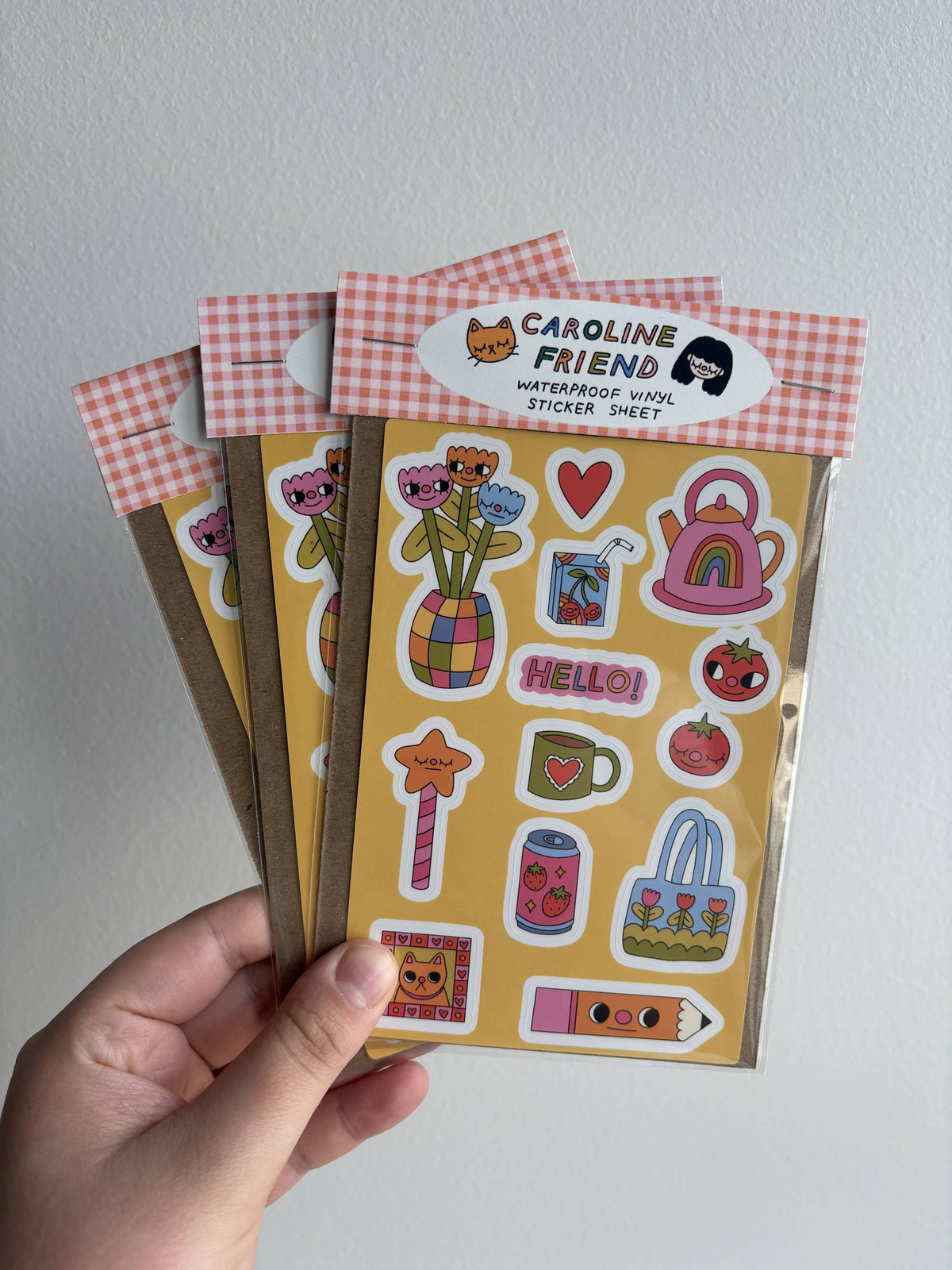 Cute Picnic Vinyl Sticker Sheet