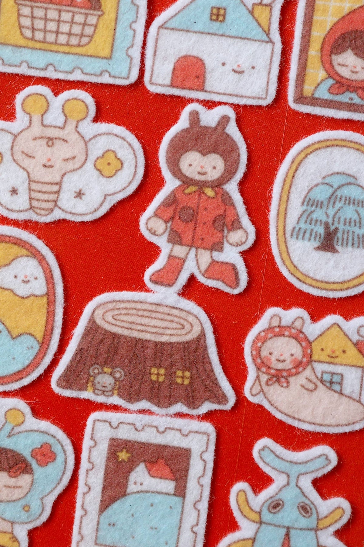 Fairy Woods Felt Sticker Sheet