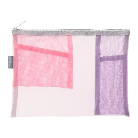 Midori Large Pink and Purple Pen and Tool Pouch