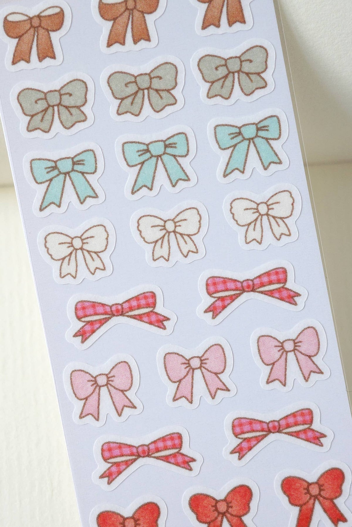 Ribbons Washi Sticker Sheet