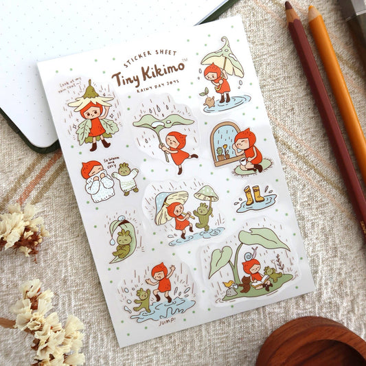 Rainy Day Joys - Sticker Sheet