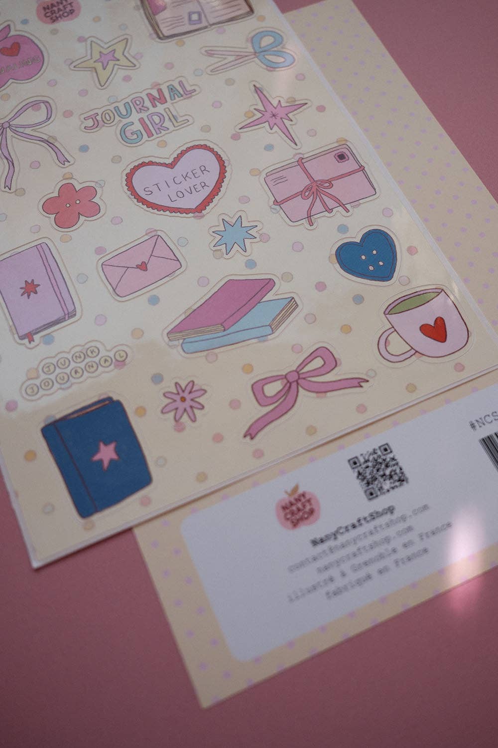 Crafty Girl Sticker Sheet
