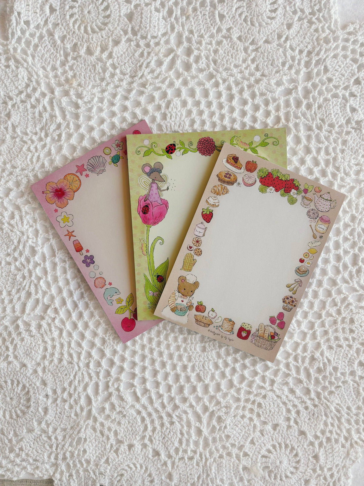 Breakfast Bear Notepad