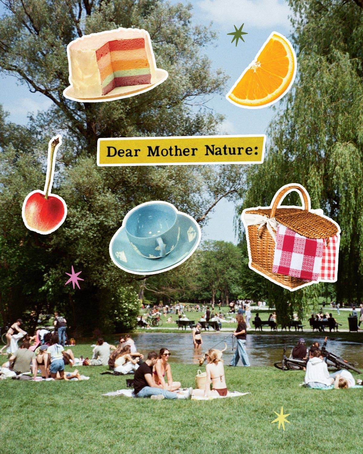 Picnic Weather Sticker Sheet Set