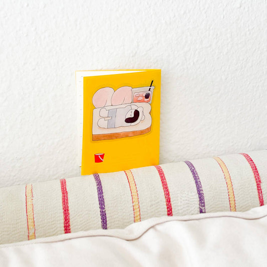 Sleep on Toast Sticker