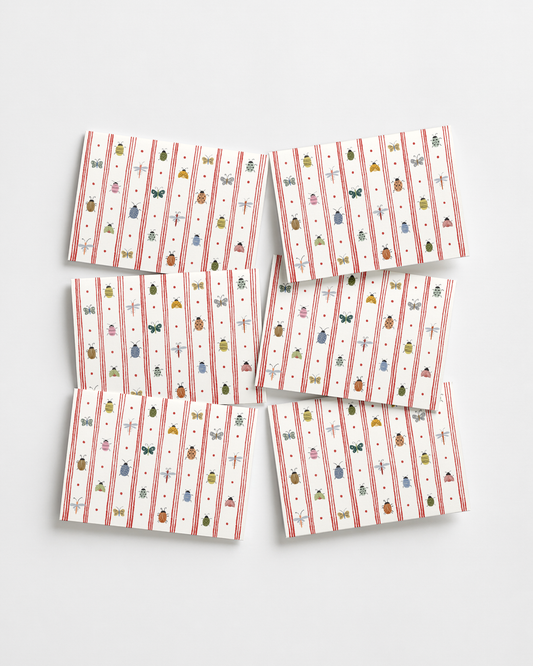 Bug Collection Mini Card - Boxed Set of 6