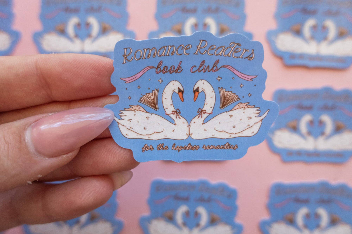 Romance Readers Club Sticker