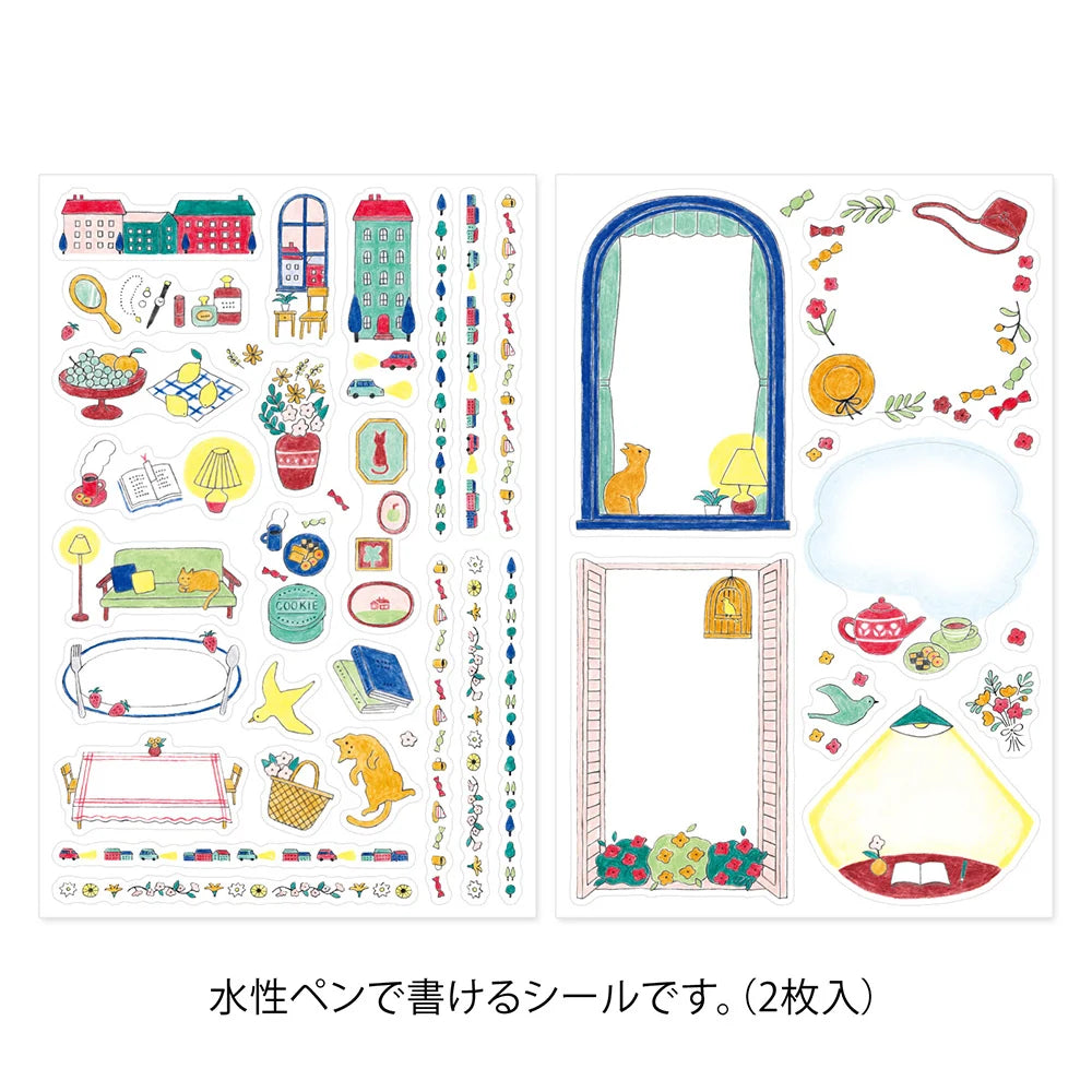Yuru Log Daily Life Sticker Sheet