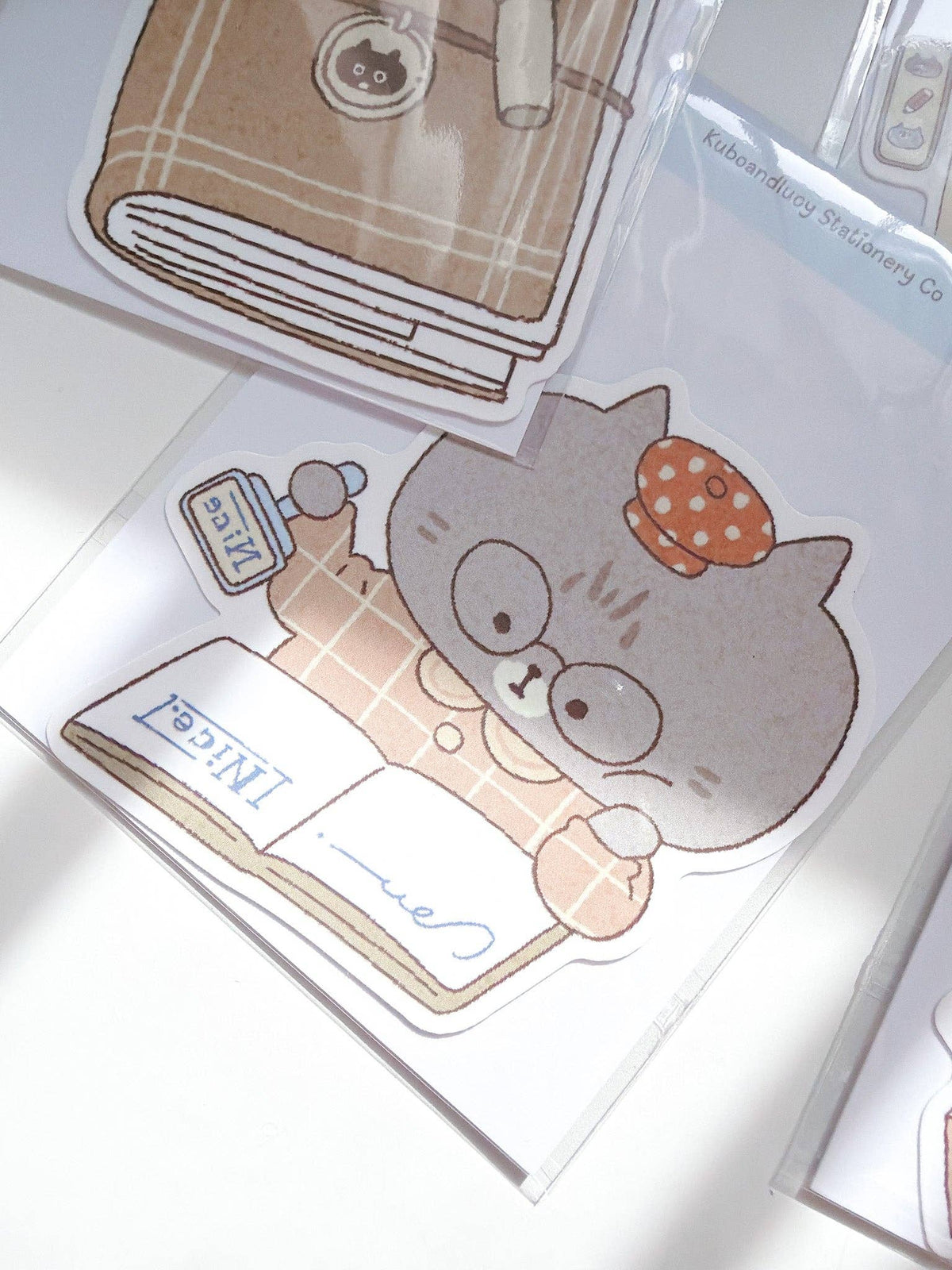 Stamping Vinyl Sticker
