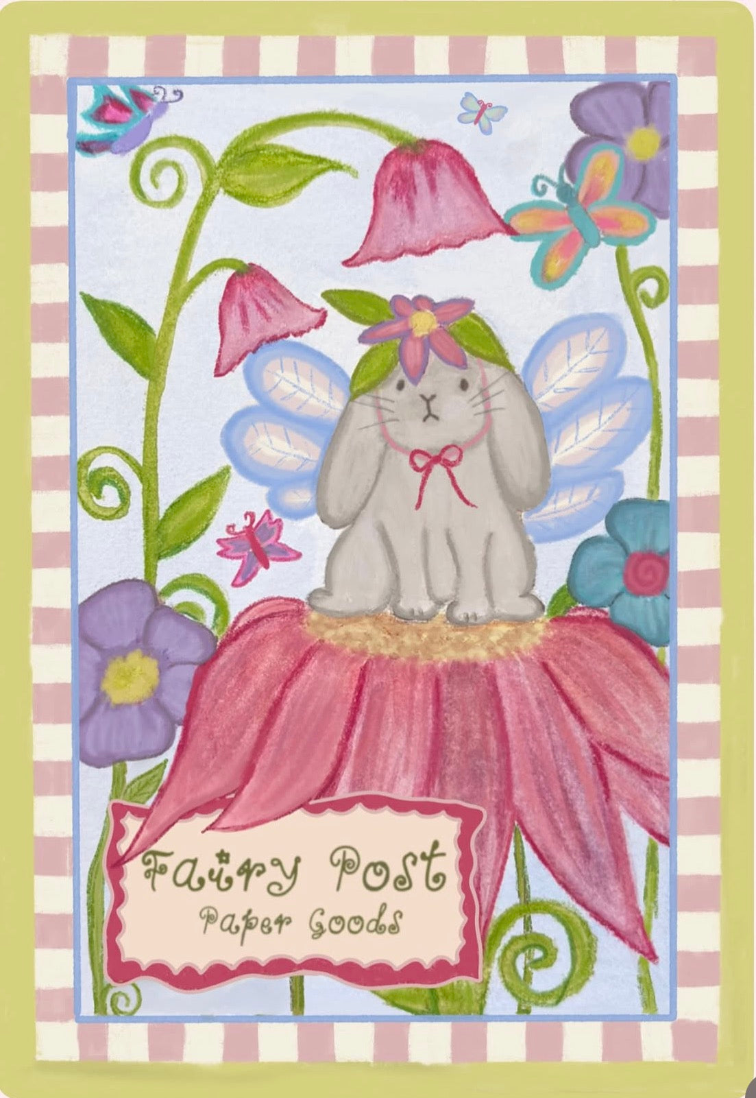 HappyDaze x Fairy Post Bunny Sticker