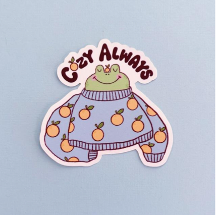 Cozy Always Sticker