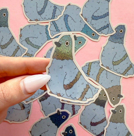 Pigeon Vinyl Sticker