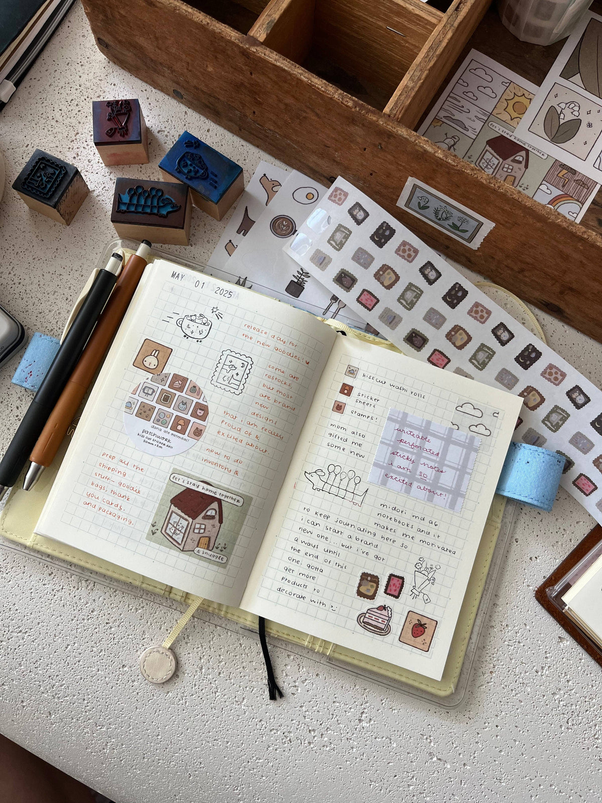 Tea in the Sky Sticker Sheet