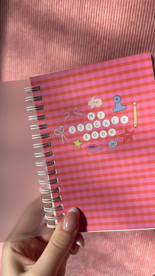 My Sticker Storage Book