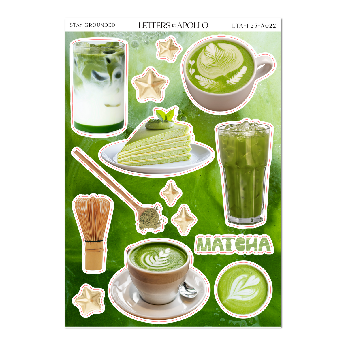 Stay Grounded Sticker Sheet