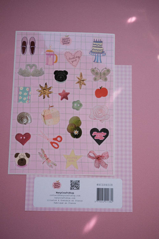 Birthday Girl Sticker Sheet