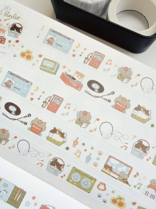 My Little Playlist Washi Tape