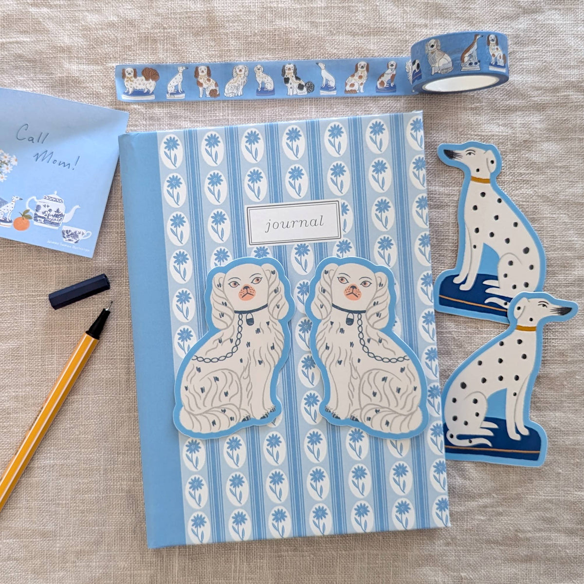 Staffordshire Dogs Washi Tape