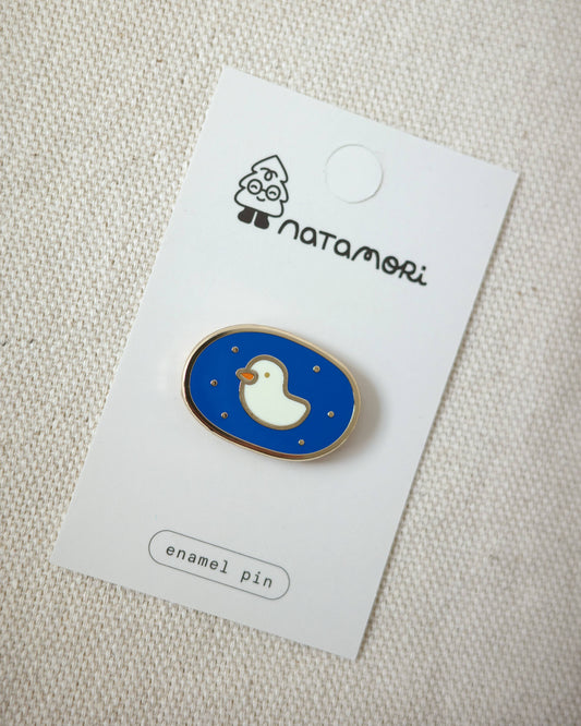 Lake Duck Enamel Pin