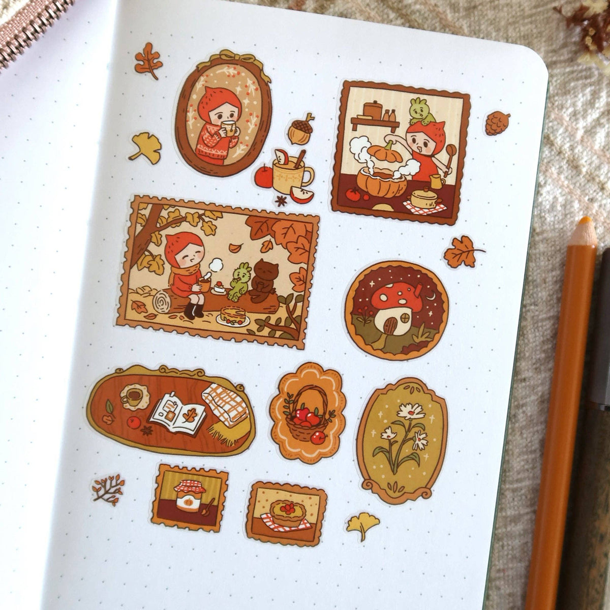 Autumn Tales Sticker Sheet