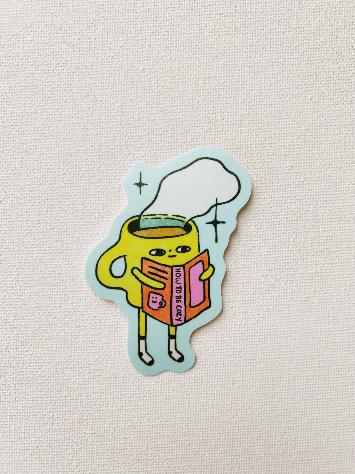 How to Be Cozy Sticker
