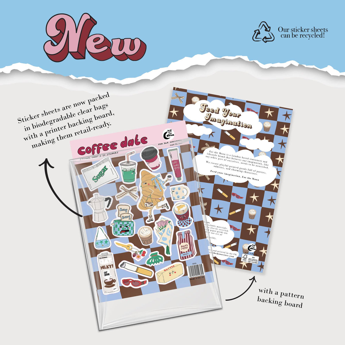 Coffee Date Sticker Sheet