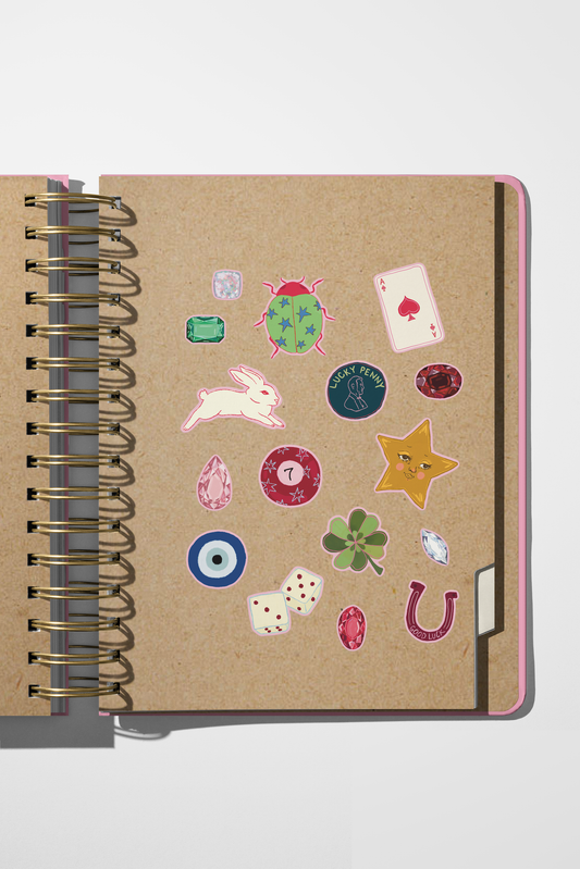 Lucky Girl Sticker Sheet