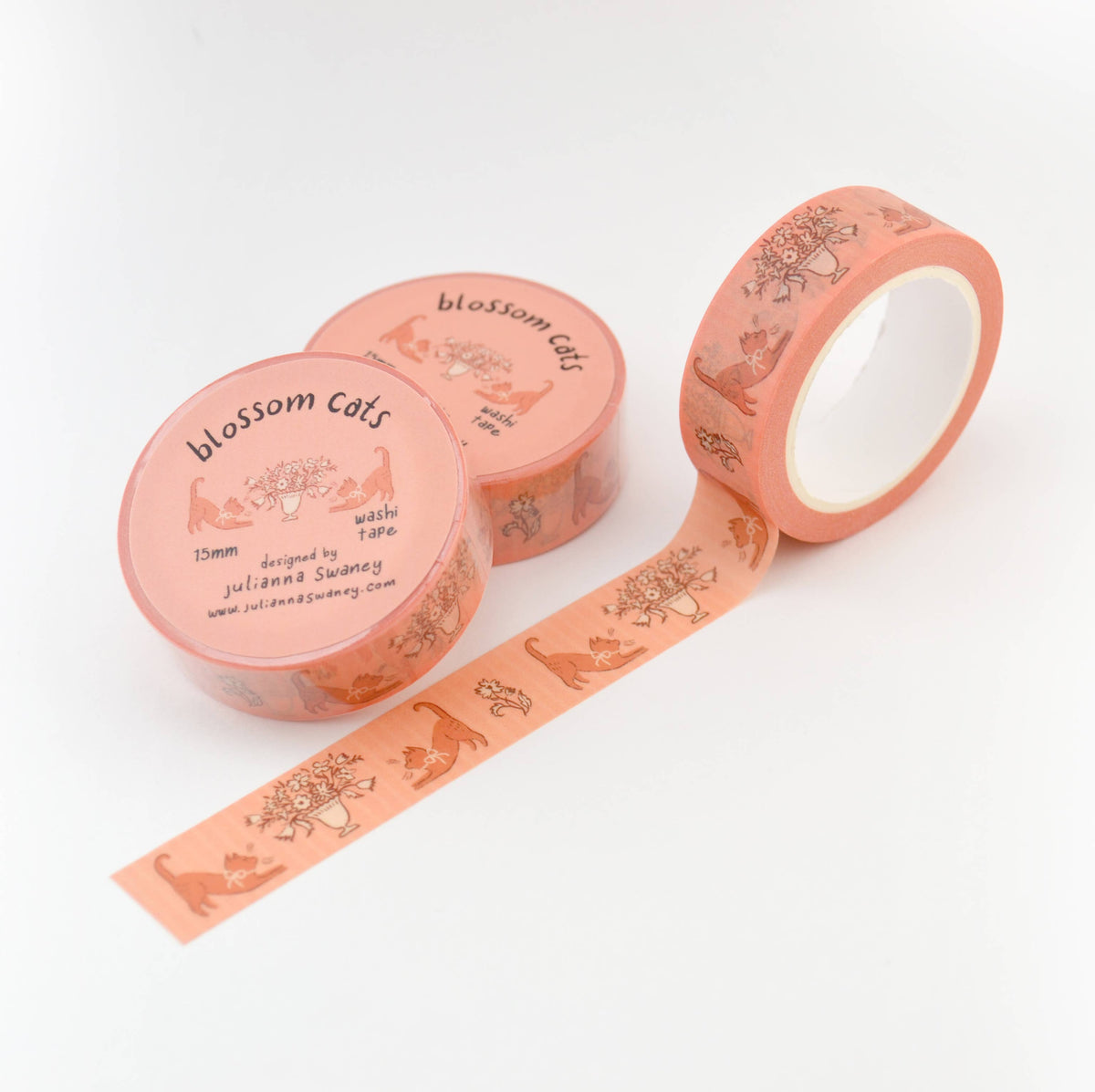 Blossom Cats Washi Tape