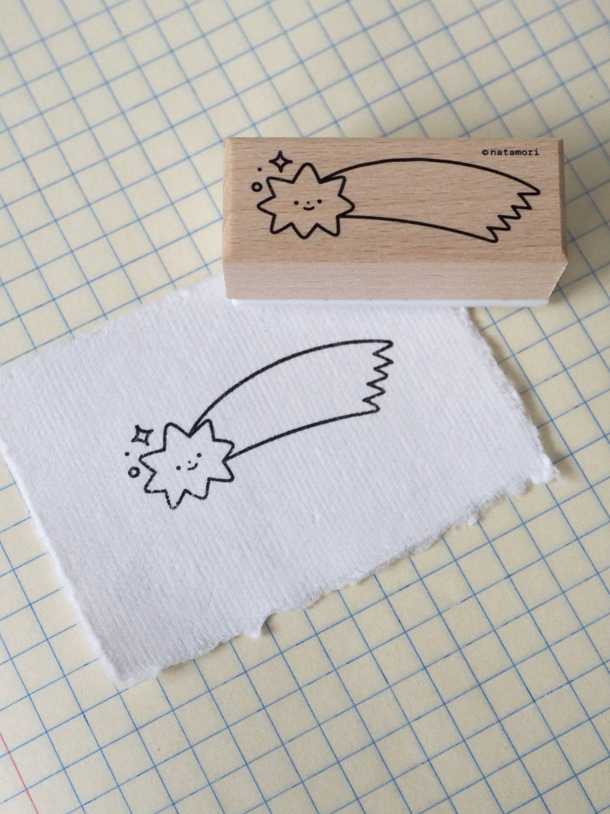 Shooting Star Stamp
