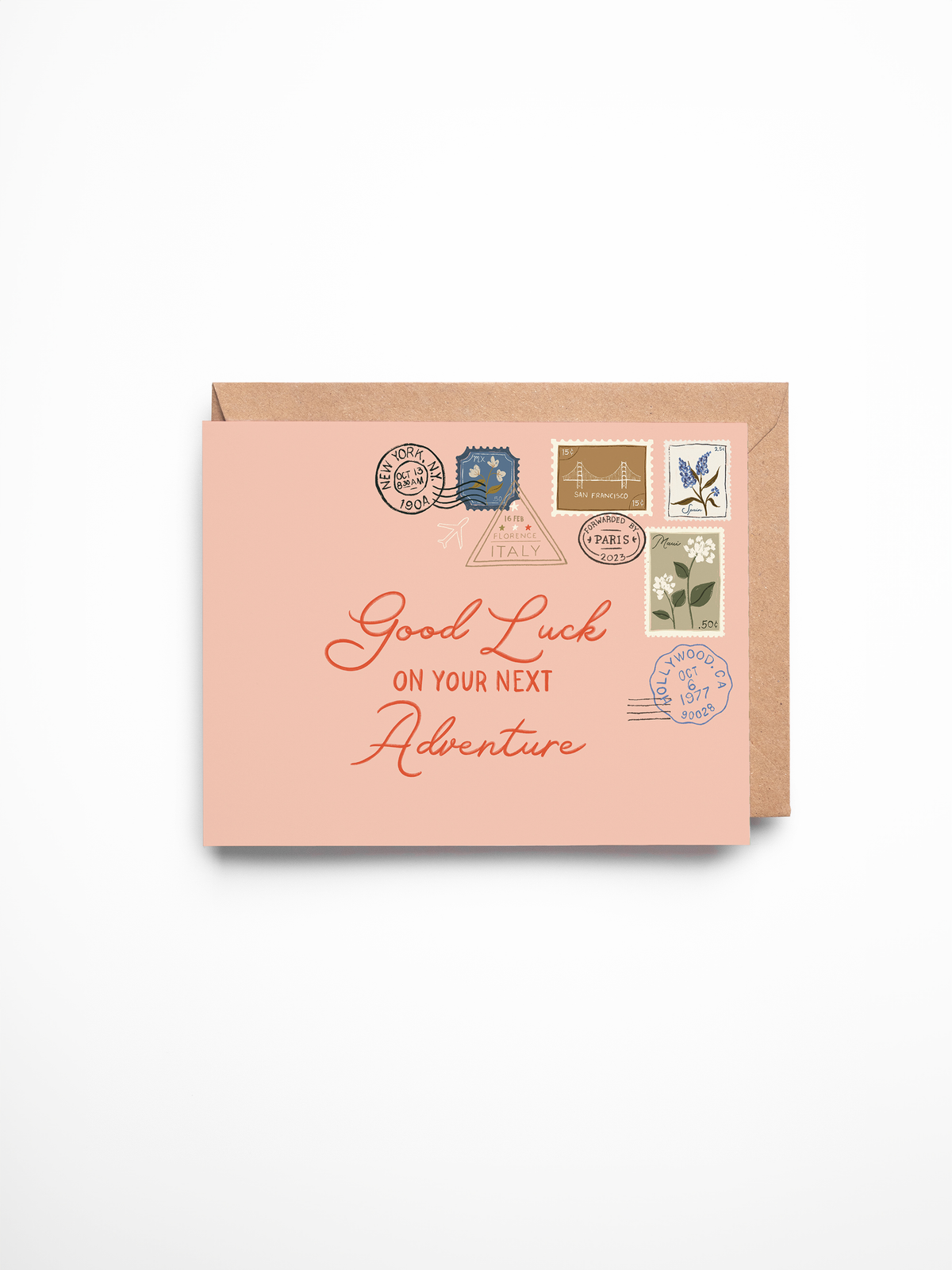 Good Luck On Your Adventure Card