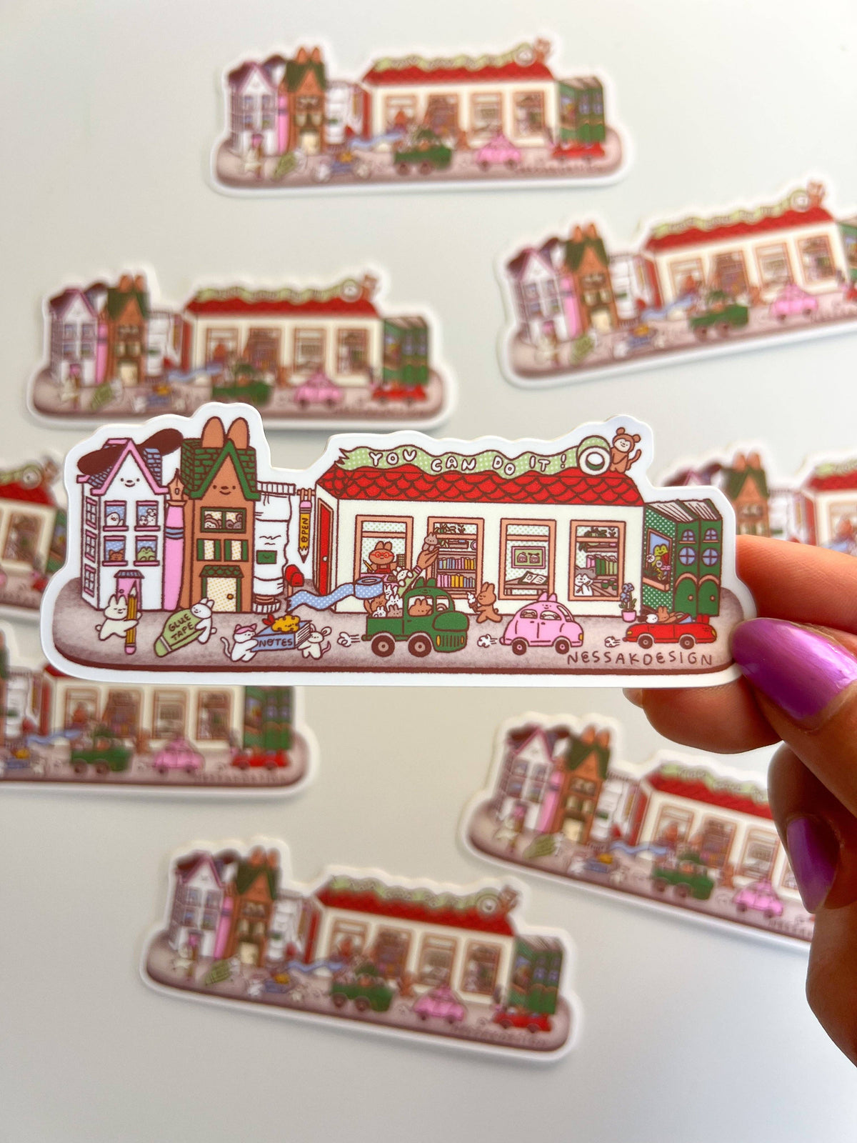Tiny Joys Vinyl Waterproof Stickers