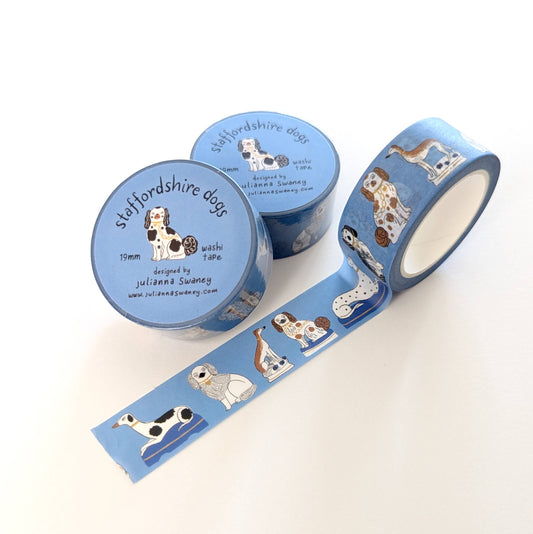 Staffordshire Dogs  Washi Tape