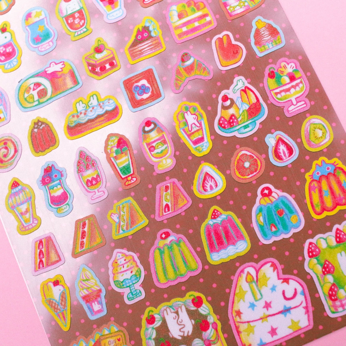 My Little Dessert Glitter Sticker Sheet