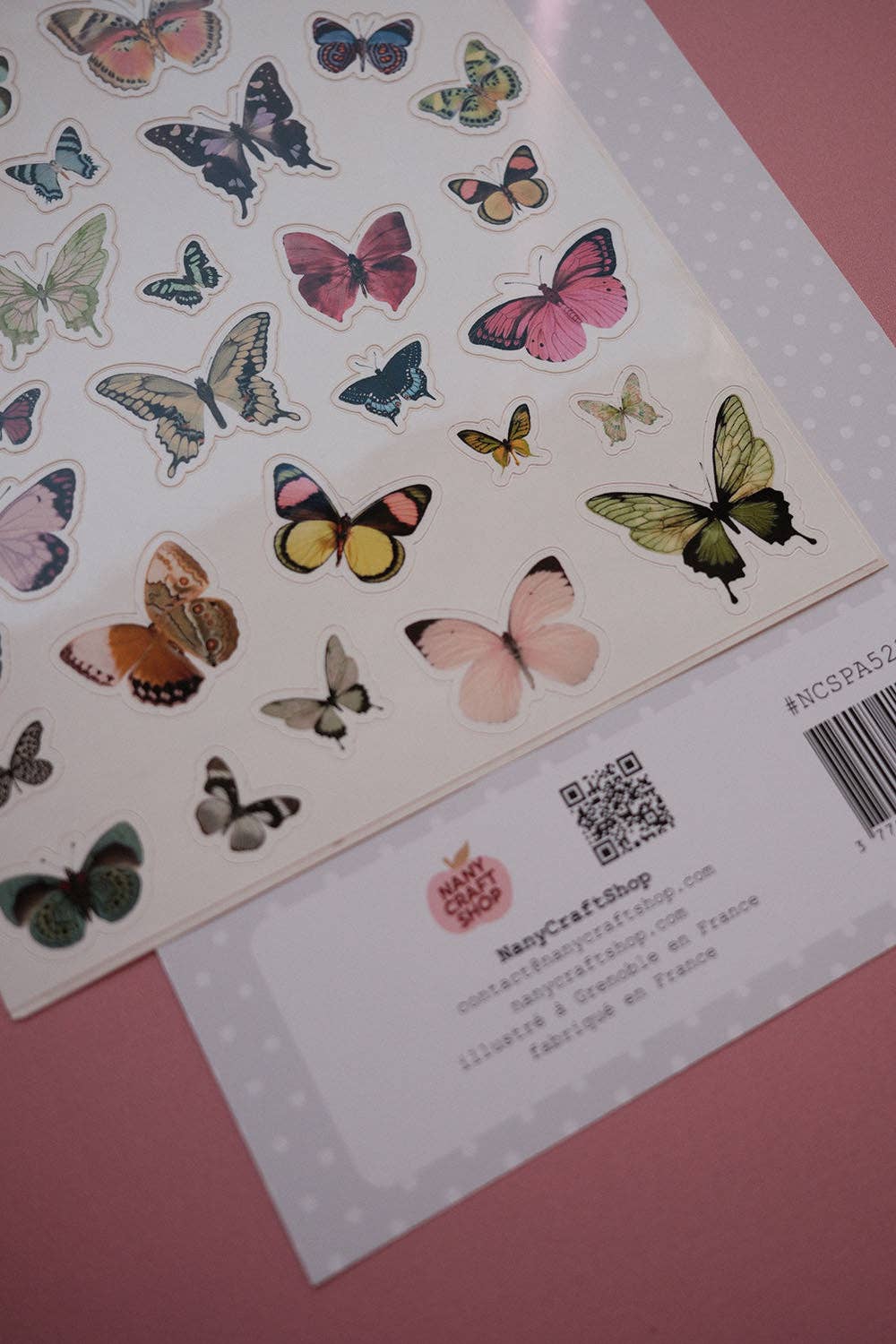 Butterfly Sticker Sheet