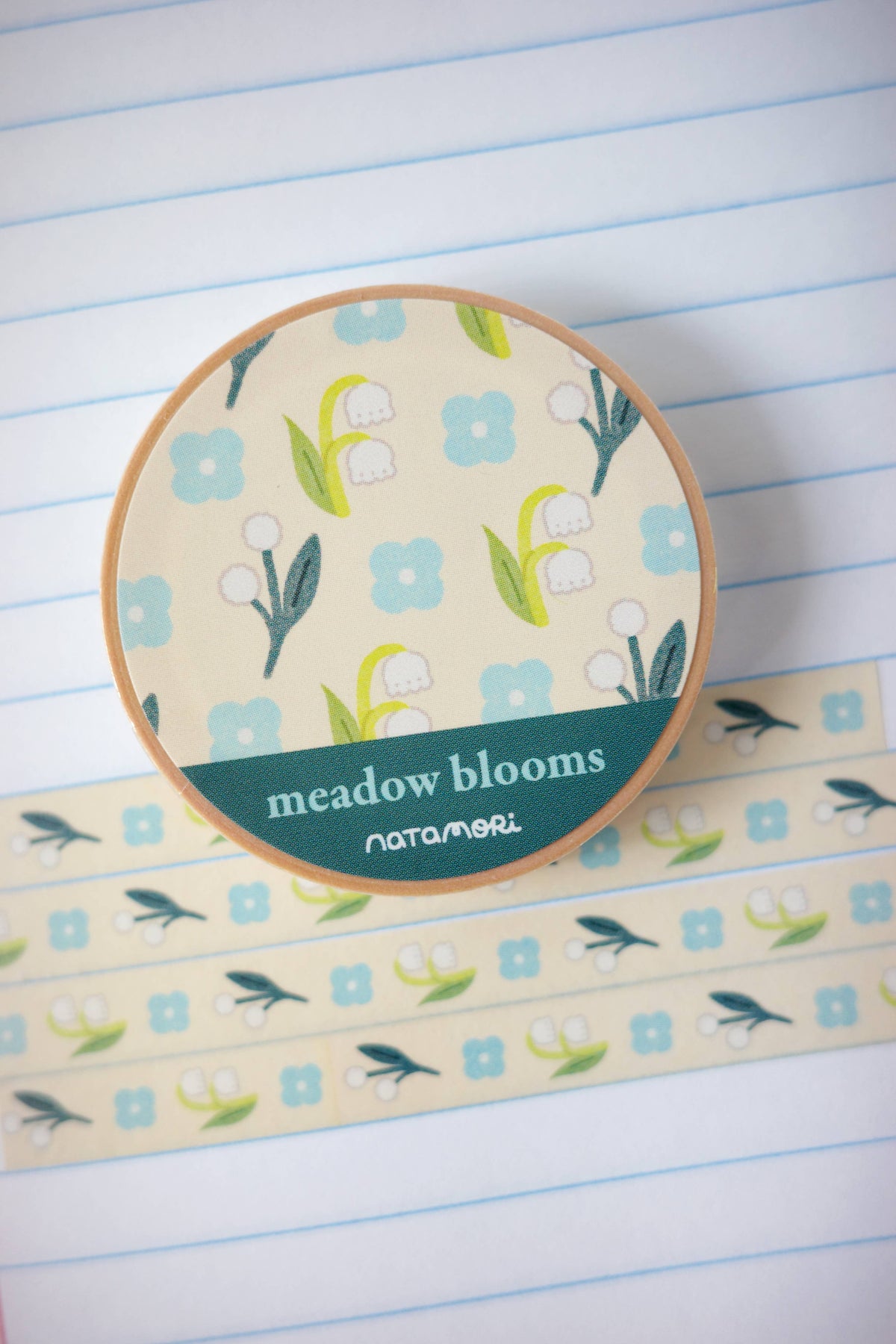 Meadow Blooms Narrow Washi Tape