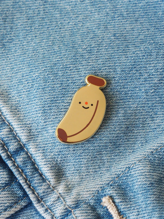 Banana Enamel Pin