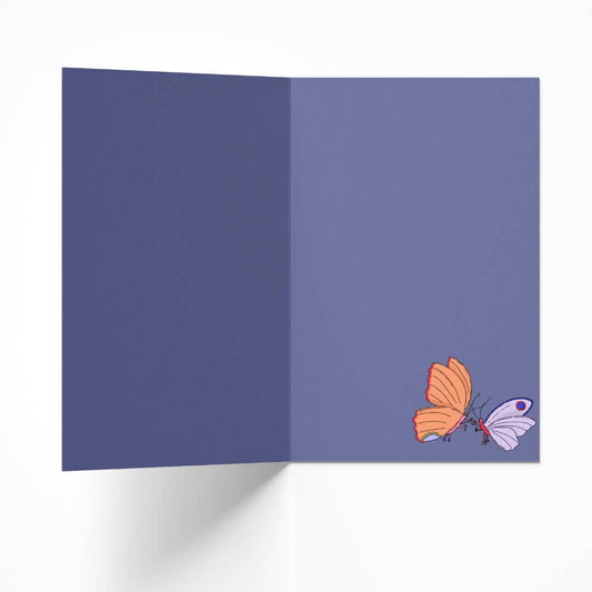 Social Butterflies Birthday Card
