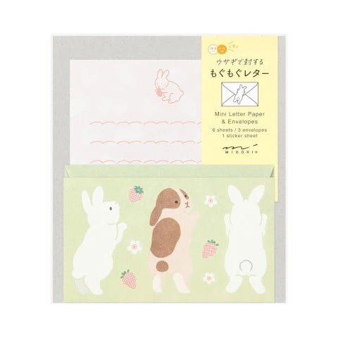 Mini Rabbit Letter Set