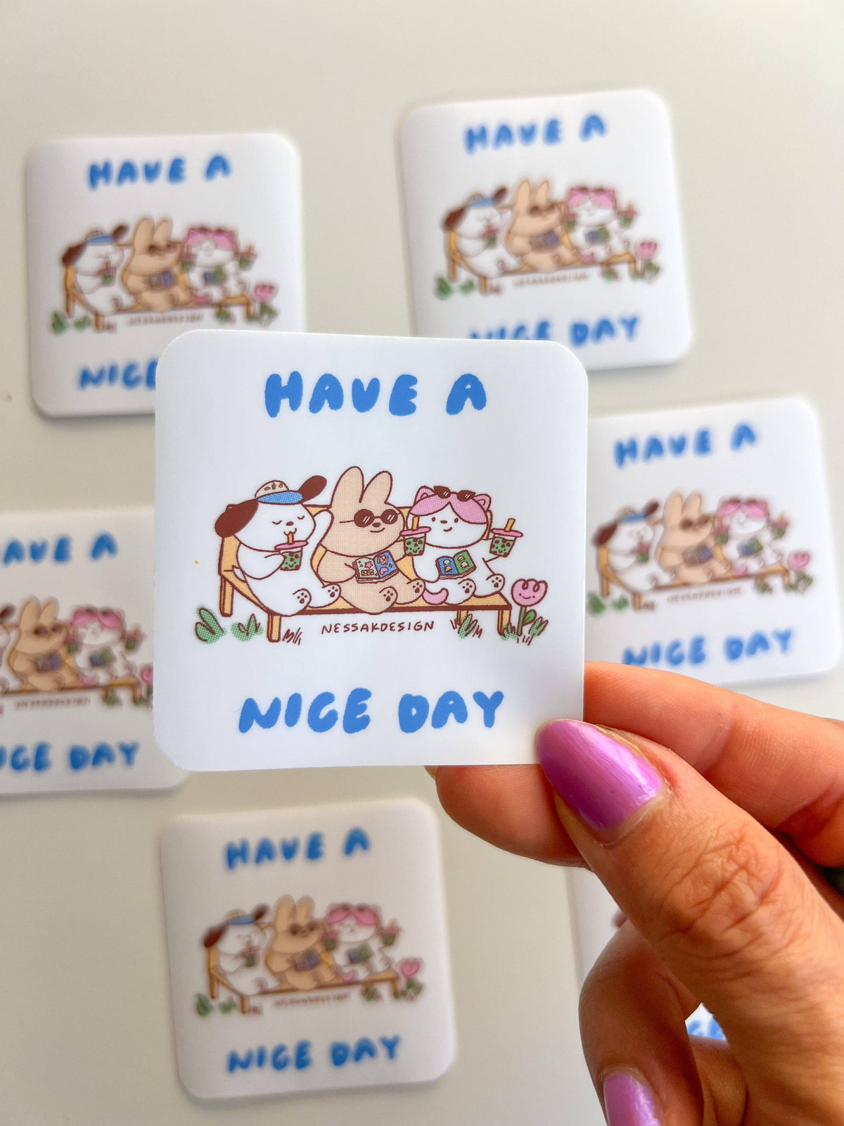 Tiny Joys Vinyl Waterproof Stickers
