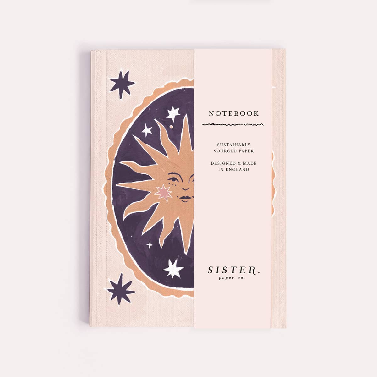 Smiling Sun Mini Blank Journal