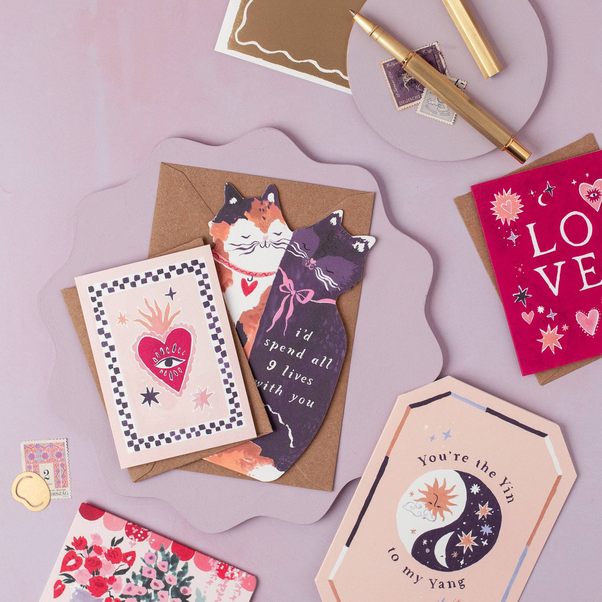 Sacred Heart Mini Greeting Card