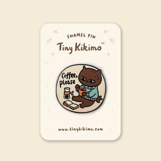 Coffee Please - Enamel Pin