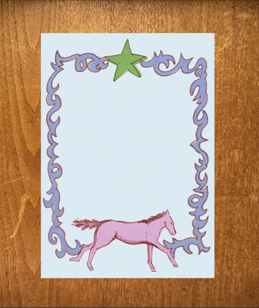 Star Horse Notepad