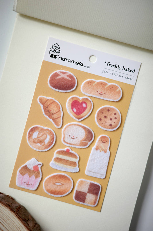 Freshly Baked Felt Sticker Sheet