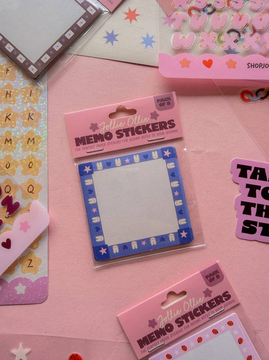 Bunnies Memo Sticker Pack