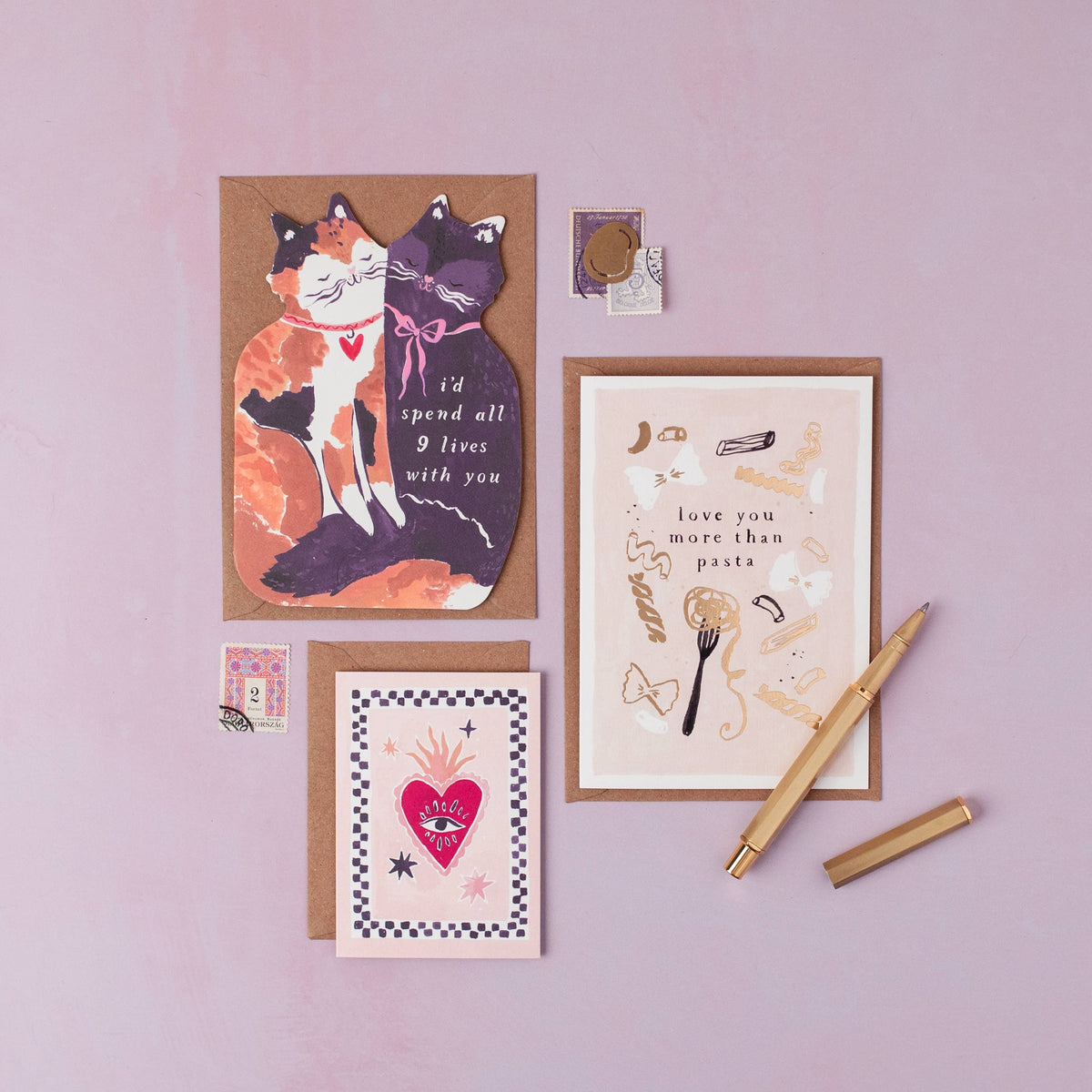 Sacred Heart Mini Greeting Card