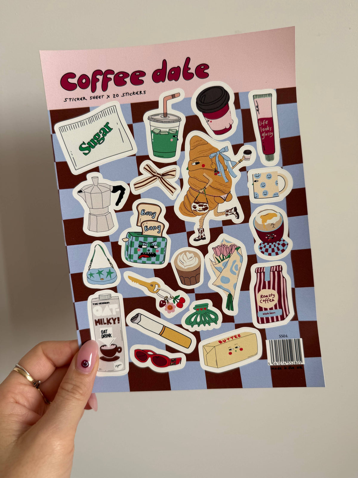 Coffee Date Sticker Sheet